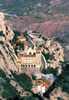 a view of the monastery from the top of the mountain(this photo is a scan of a postcard) (89,863 bytes)